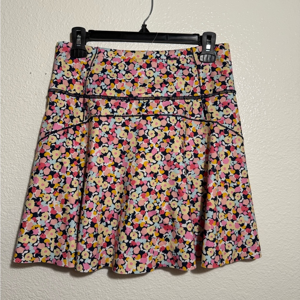 Athleta Floral Mini Skirt with Built-in Shorts - Picture 3 of 5